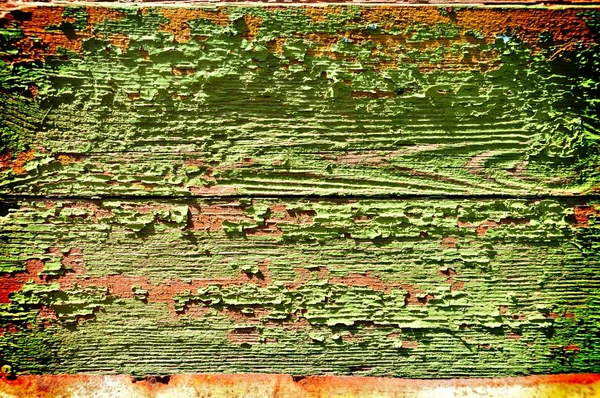 Planches peintes anciennes — Photo