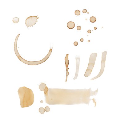 Coffee Stains clipart