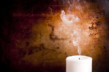 Candle Smoke Trails clipart