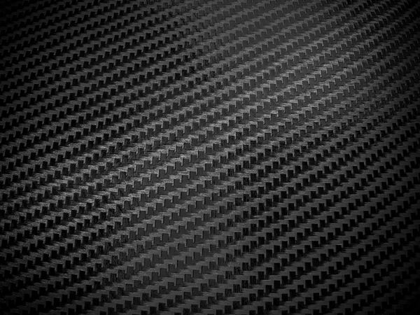 黑碳纤维背景 — 图库照片