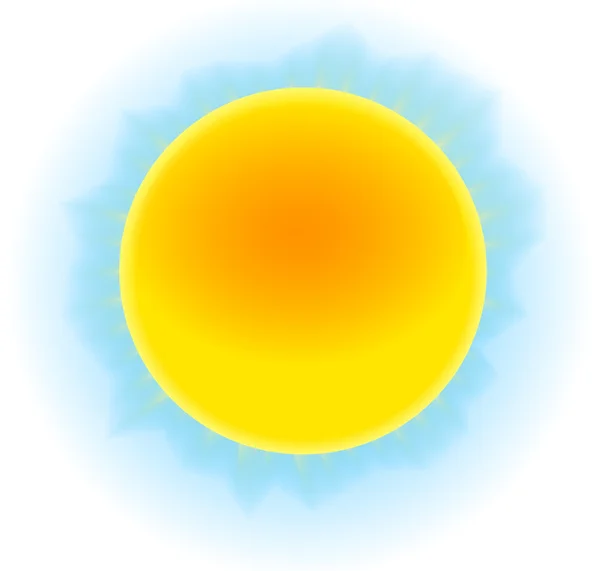 Immagine del sole — Vettoriale Stock
