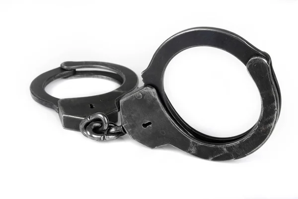 Старые наручники — стоковое фото