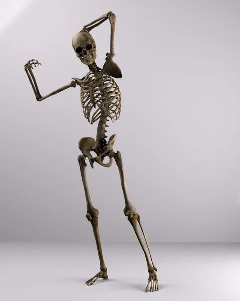 Poser kości — Zdjęcie stockowe