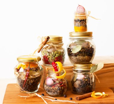 Herb mixtures and spicy blends
