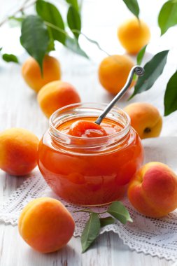 Apricot jam clipart