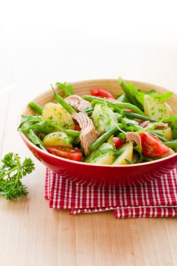 aardappel en tonijn salade