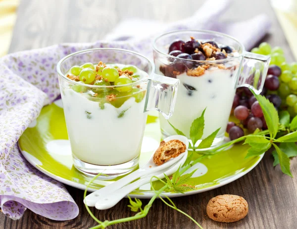 Dessert all'uva — Foto Stock