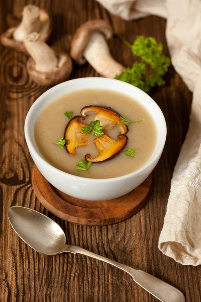 Грибний суп — стокове фото