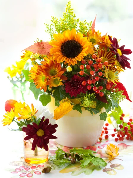 Autumnal flowers — Stock Photo, Image