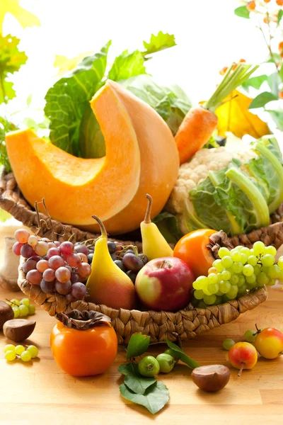 Herfst groenten en fruit — Stockfoto