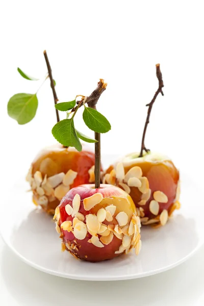 Caramel apples — Stock Photo, Image