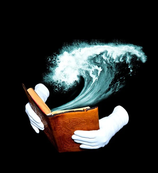 Book of sea adventures — Stock Photo, Image