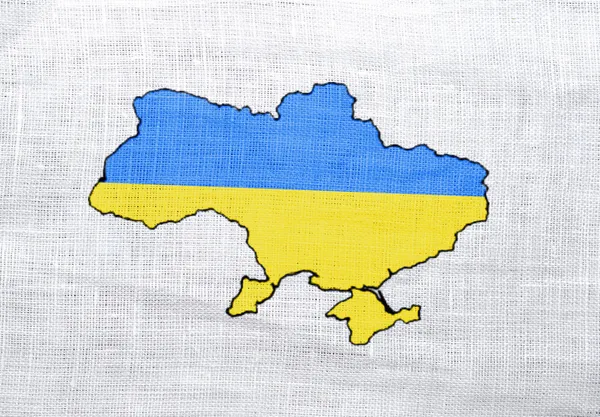 Ukrán zászló — Stock Fotó