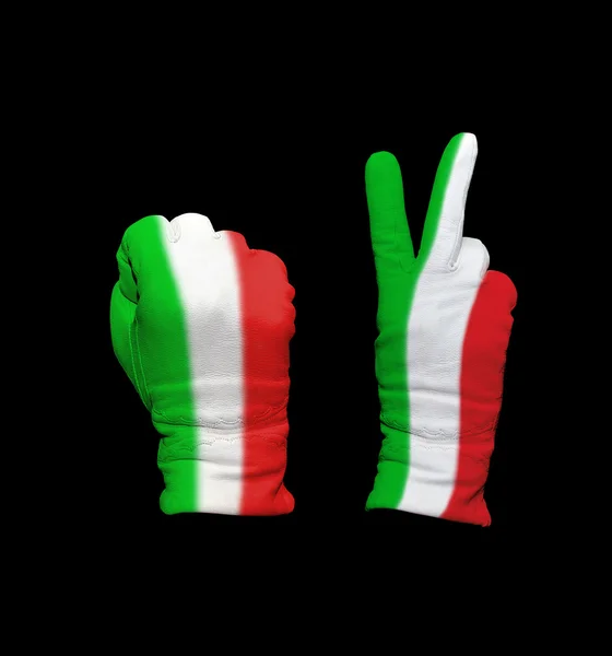 Italië vlag — Stockfoto