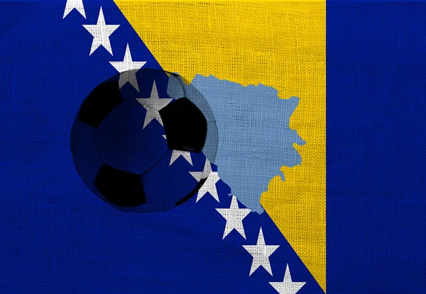 Bosnische voetbal — Stockfoto