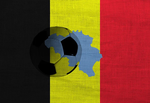Belgisk fotboll — Stockfoto