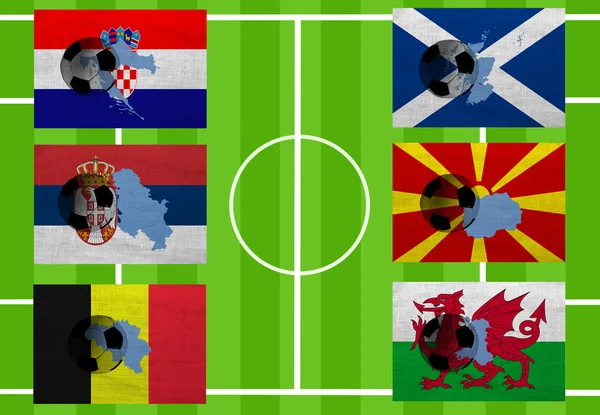 Calcio europeo — Foto Stock