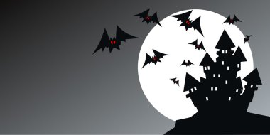 Halloween header for website clipart