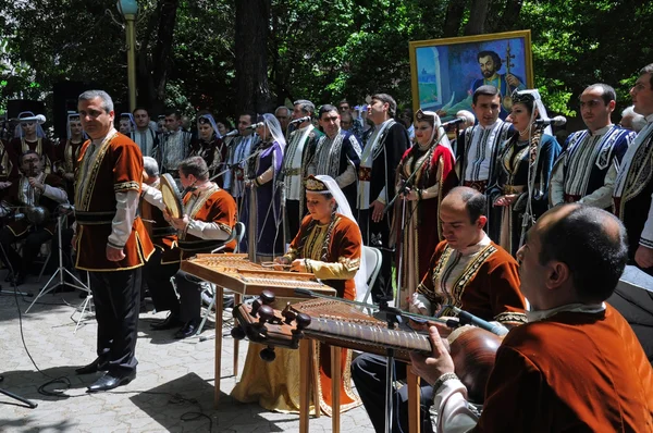 Празднование Вардатона в Ереване — стоковое фото