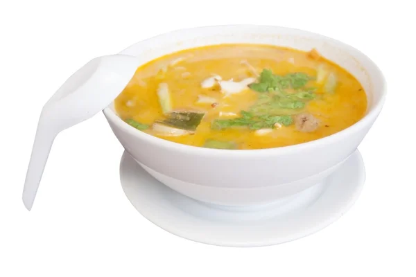 トム ヤム ピリ辛スープ — ストック写真