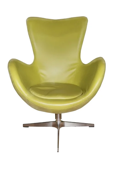 Groene computer stoel — Stockfoto