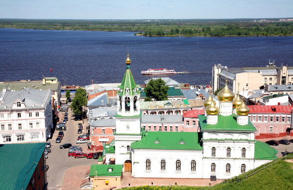Spring may view Nizhny Novgorod Russia