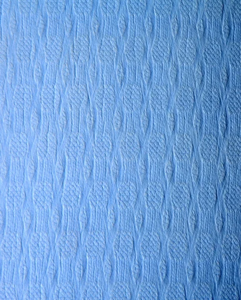 Texture del tappetino di gomma blu — Foto Stock