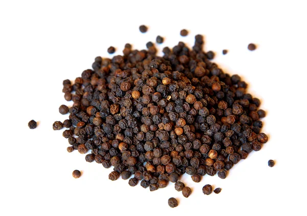 Especiarias indianas de pimenta preta — Fotografia de Stock