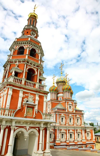 Строганов церкви Нижнього Новгорода — стокове фото