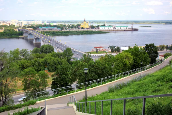 Juli di Nizhny Novgorod Rusia — Stok Foto