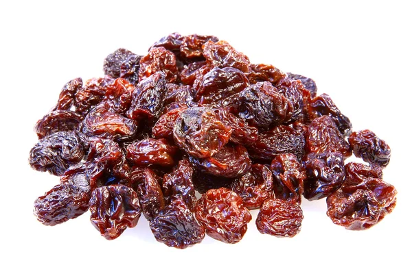 Heap of raisin on white background — Stock Photo, Image