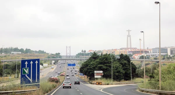 Cesta do Lisabonu v Portugalsku — Stock fotografie