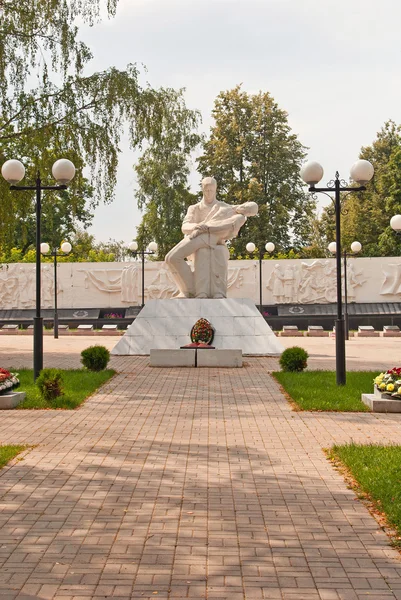 Мемориал вечной славы в Козельске — стоковое фото