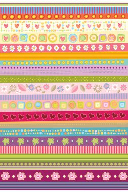 Stripe pattern vector wallpaper clipart