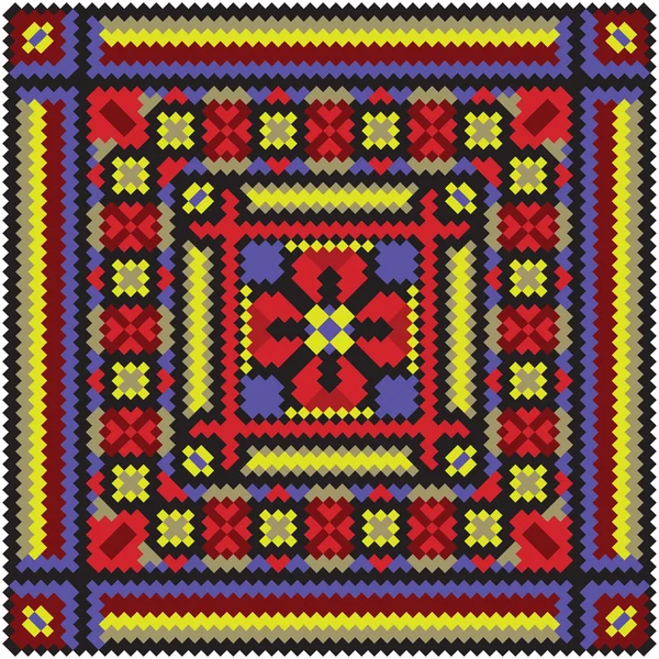 Етнічні мозаїка — стоковий вектор