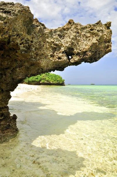 stock image Strange Rock on the beach