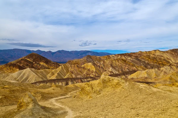 Zlatý kaňon Údolí smrti — Stock fotografie