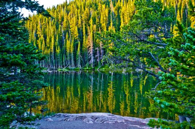 Dream Lake clipart