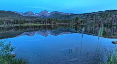 Sprague Lake Colorado clipart