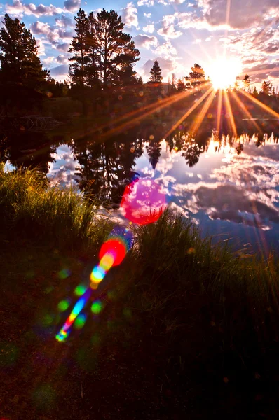 スプレイグ湖コロラド州 — ストック写真