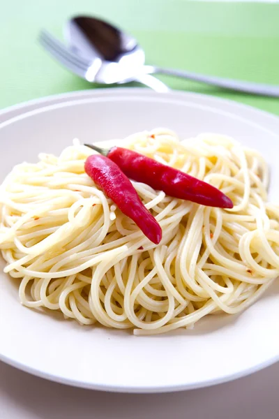 stock image Spaghetti with Pepper