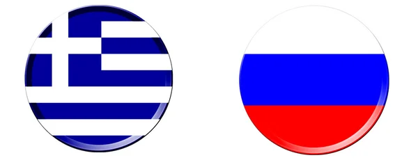 Grupo un euro 2012 griego ruso —  Fotos de Stock