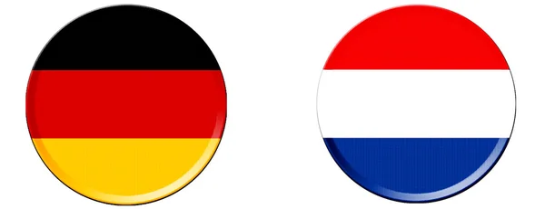 组 b 欧元 2012 年荷兰德国 — 图库照片