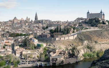 toledo İspanyol şehir görüntüsü