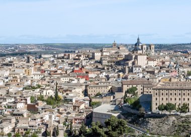 toledo İspanyol şehir görüntüsü