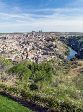 toledo İspanyol şehir görüntüsü