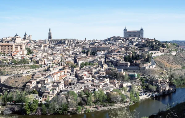Vista de la ciudad española de Toledo —  Fotos de Stock
