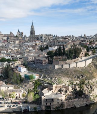 toledo İspanyol şehir görüntüsü