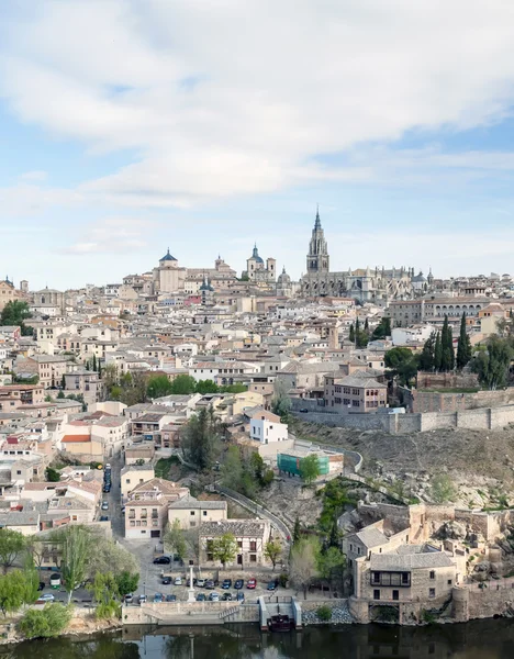Vista da cidade espanhola de Toledo — Fotografia de Stock
