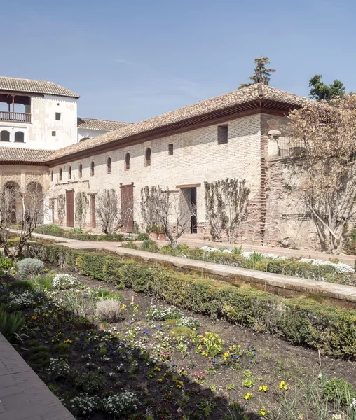 Trädgård av alhambra — Stockfoto